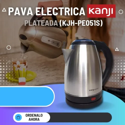 PAVA ELECTRICA KANJI PLATEADA (KJH-PE051S)