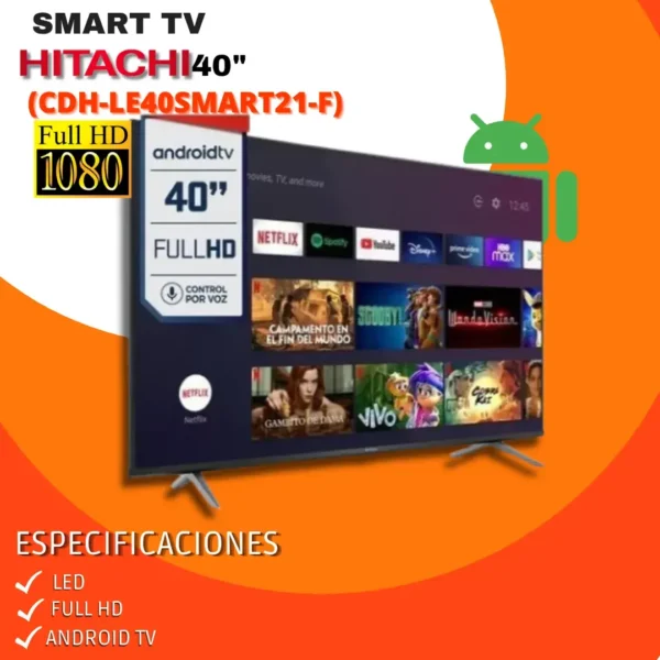 SMART TV HITACHI 40 (CDH-LE40SMART21)