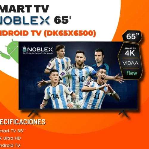 SMART TV NOBLEX ANDROID TV 65 (DK65X6500)